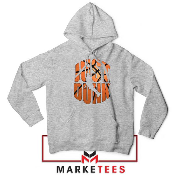 Just Dunk It NBA Sport Grey Hoodie