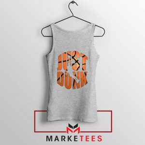 Just Dunk It NBA Sport Grey Tank Top