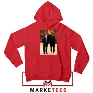 Kanye West Trump Red Hoodie