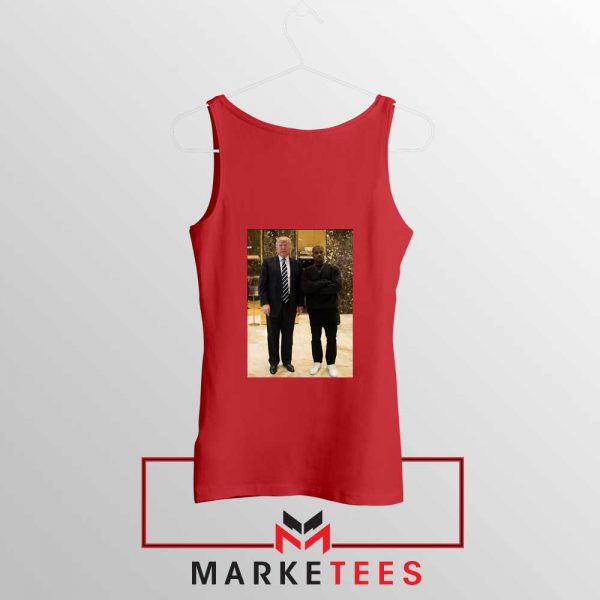 Kanye West Trump Red Tank Top