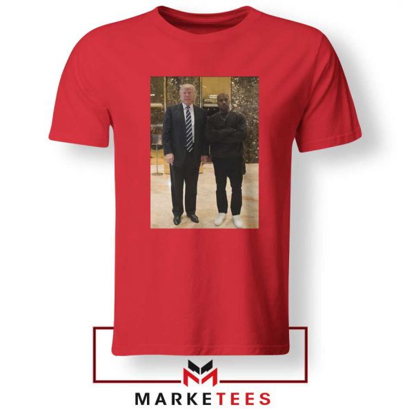 Kanye West Trump Red Tshirt