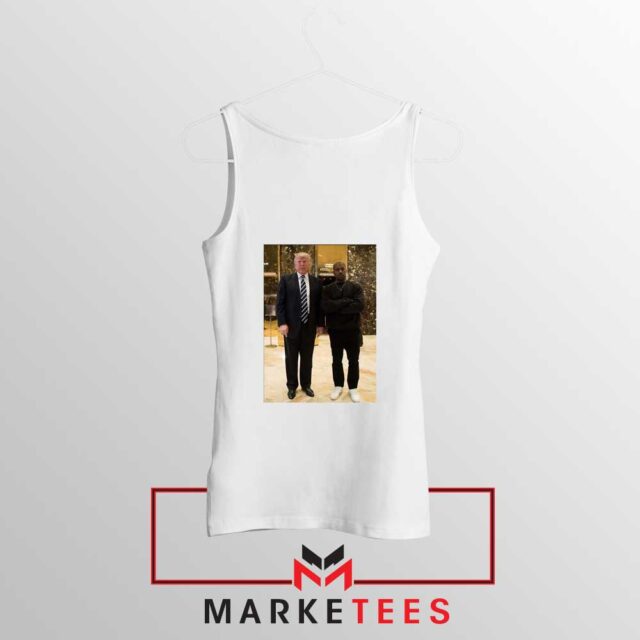 Kanye West Trump Tank Top Anti Trump Tops Size S-3XL