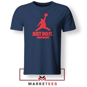 Nike Jordan Parody Navy Blue Tee Shirt