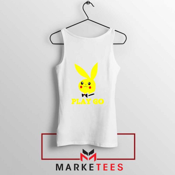 Pikachu Playboy White Tank Top