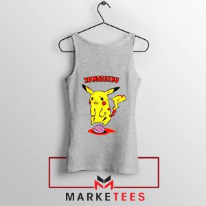 Pikachu Zombiechu Sport grey Tank Top