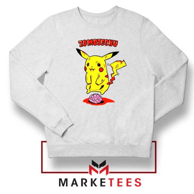 Pikachu Zombiechu Sweatshirt Pokemon Game Sweaters S-2XL