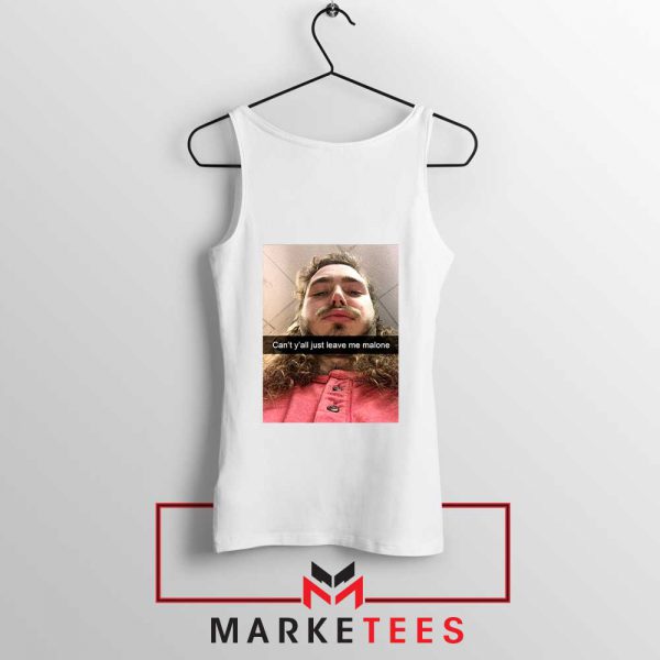 Post Malone American Singer Tank Top