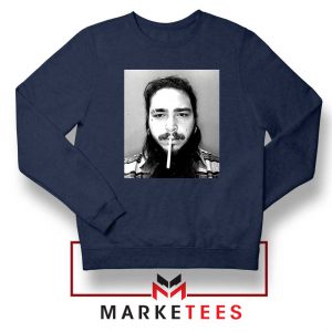 Post Malone Cigarette Navy Sweatshirt