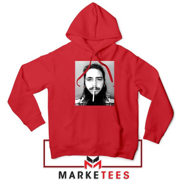 Post Malone Cigarette Red Hoodie