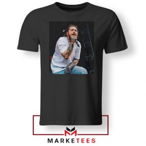 Post Malone Concert Black Tshirt