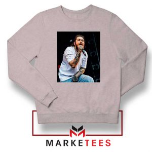 Post Malone Concert Grey Sweater