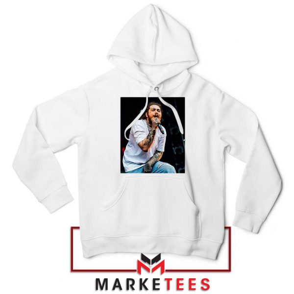 Post Malone Concert White Hoodie