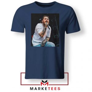 Post Malone Concert Navy Tshirt