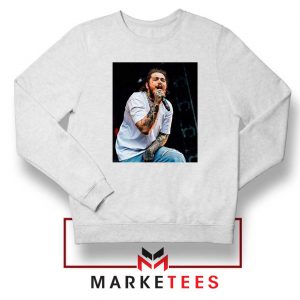 Post Malone Concert White Sweater