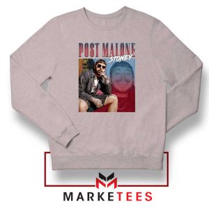 Post Malone Hollywood Bleeding Grey Sweatshirt
