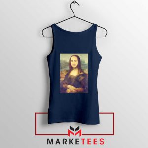 Post Malone Rapper Navy Tank Top