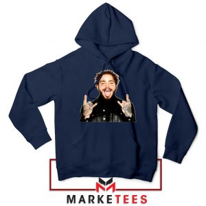 Post Malone Stoney Navy Hoodie