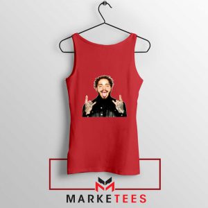 Post Malone Stoney Red Tank Top