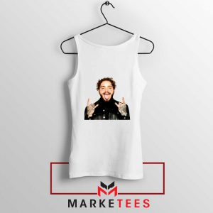 Post Malone Stoney White Tank Top