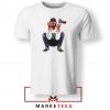 Post Malone White Iverson Tshirt