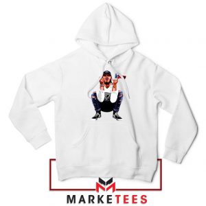 Malone White Iverson Hoodie