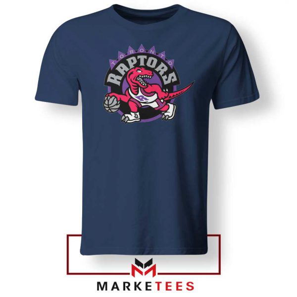 Raptors Heat NBA Navy Blue Tee Shirt