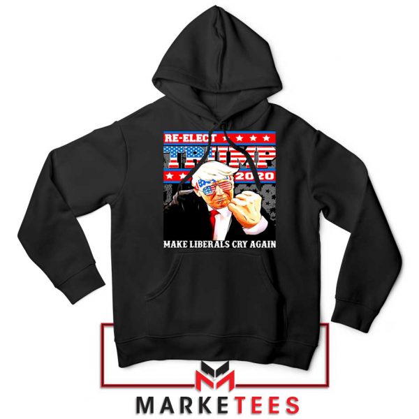 Reelect Donald Trump 2020 Black Hoodie