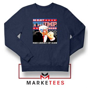 Reelect Donald Trump 2020 Navy Sweater