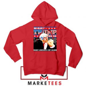 Reelect Donald Trump 2020 Red Hoodie