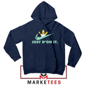 Simpson Just Do It Navy Blue Hoodie