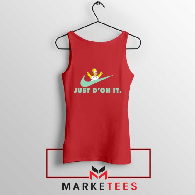 Simpson Just Do It Tank Top Parody Nike Tank Tops S-3XL