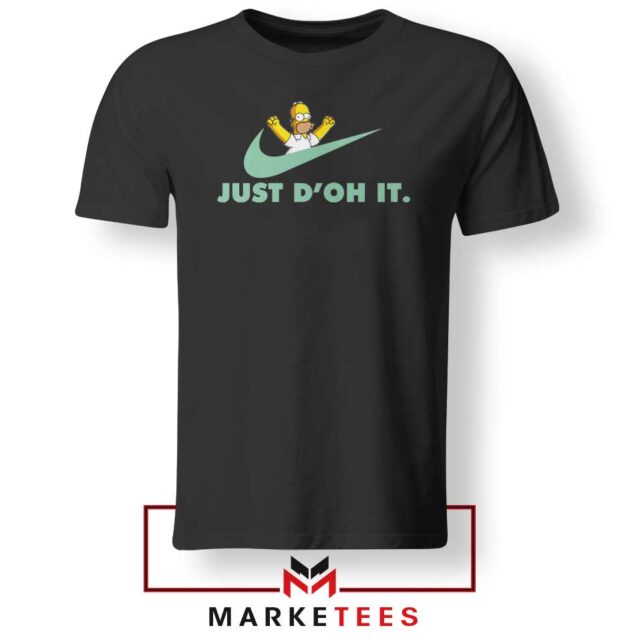 Simpson Just Do It Tee Shirt Parody Nike Tshirts S-3XL