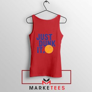 Slogan Nike Parody Red Tank Top