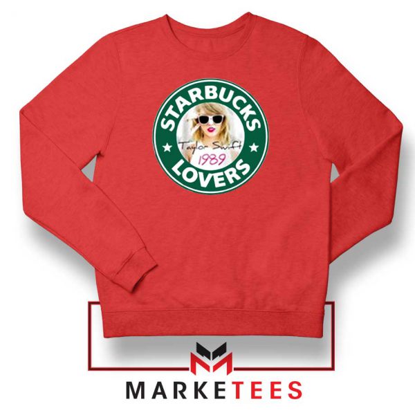 Starbuck Taylor Swift Parody Red Sweatshirt
