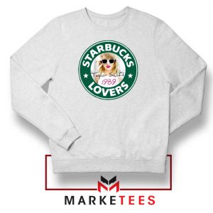 Starbuck Taylor Swift Parody White Sweatshirt