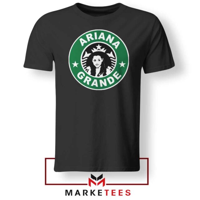 Buy Starbucks Logo Ariana Grande Tee Shirt S-3XL