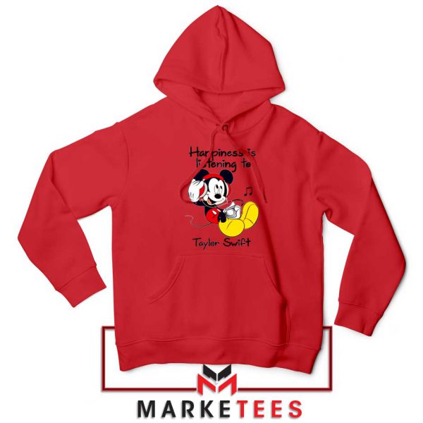 Swift Mickey Mouse Red Hoodie