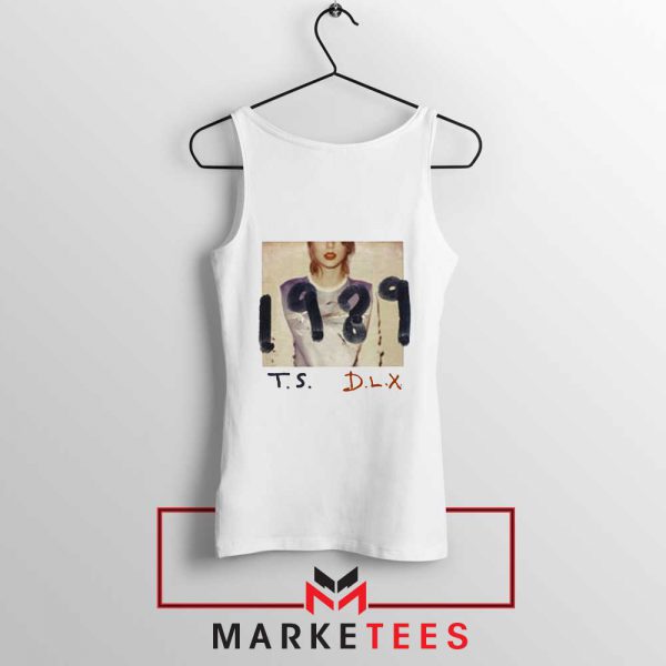 Taylor Swift Deluxe 1989 White Tank Top