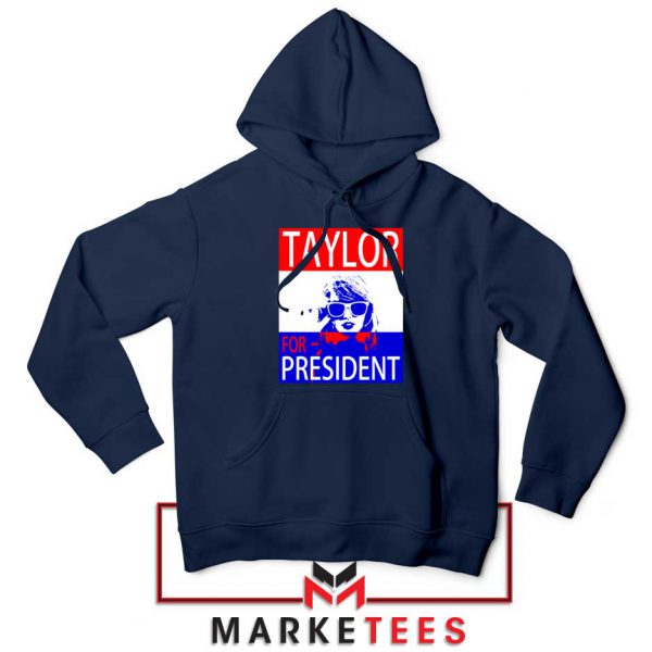 Taylor Swift For President Navy Hoodie