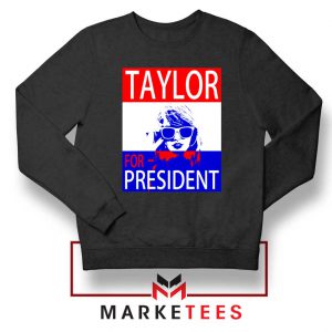 Taylor Swift For President Black Sweater