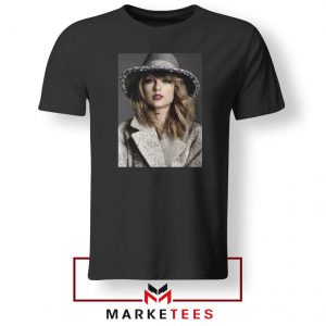 Taylor Swift Graphic Black Tee Shirt