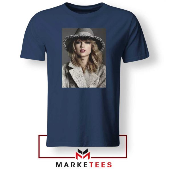 Taylor Swift Graphic Navy Tee Shirt