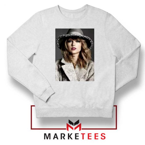 Taylor Swift Graphic White Sweater
