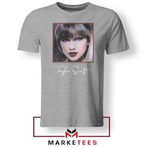 Taylor Swift Signature Grey Tshirt