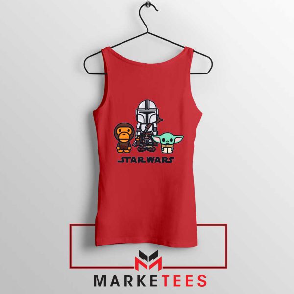 The Child Bape Baby Milo Red Tank Top