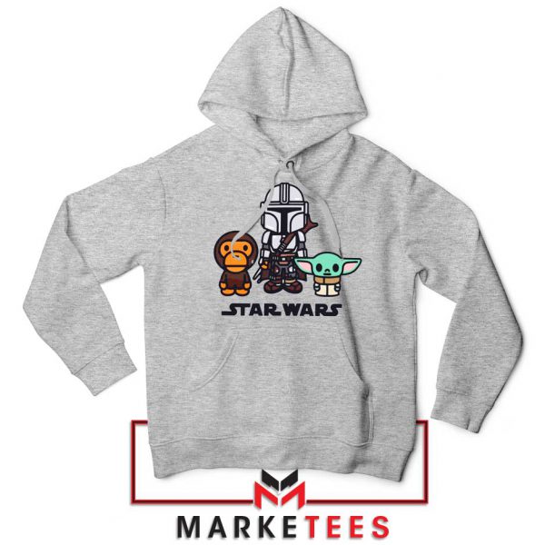 The Child Bape Baby Milo Sport Grey Hoodie