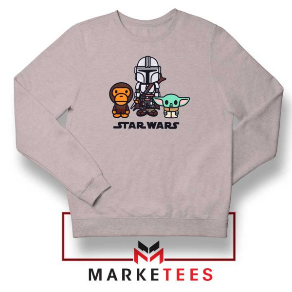 The Child Bape Baby Milo Sport Grey Sweatshirt