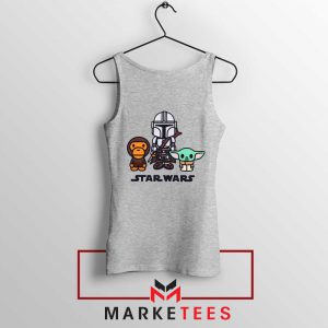 The Child Bape Baby Milo Sport Grey Tank Top