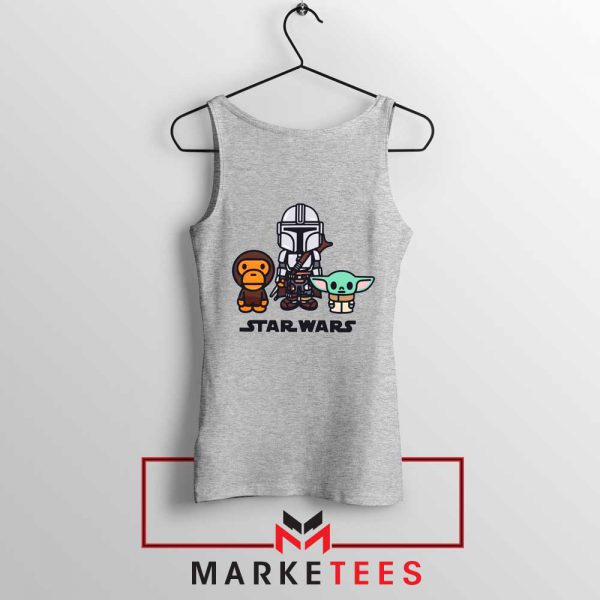 The Child Bape Baby Milo Sport Grey Tank Top