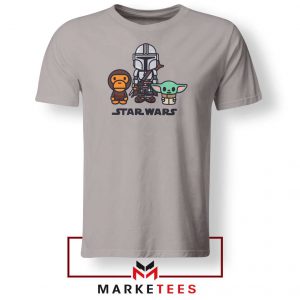 The Child Bape Baby Milo Sport Grey Tee Shirt